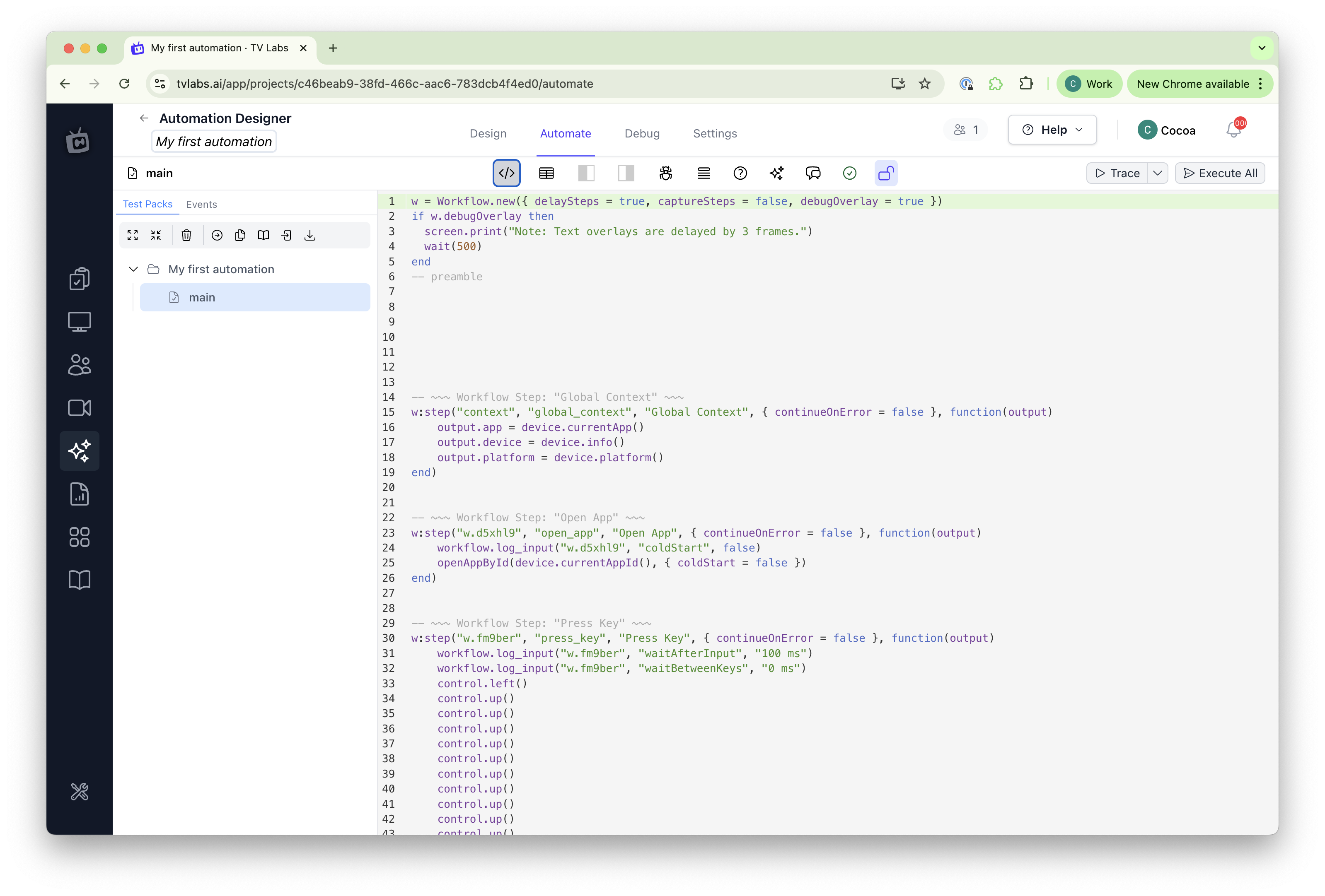 Generated code